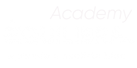 Logo Equilibra Academy blanco